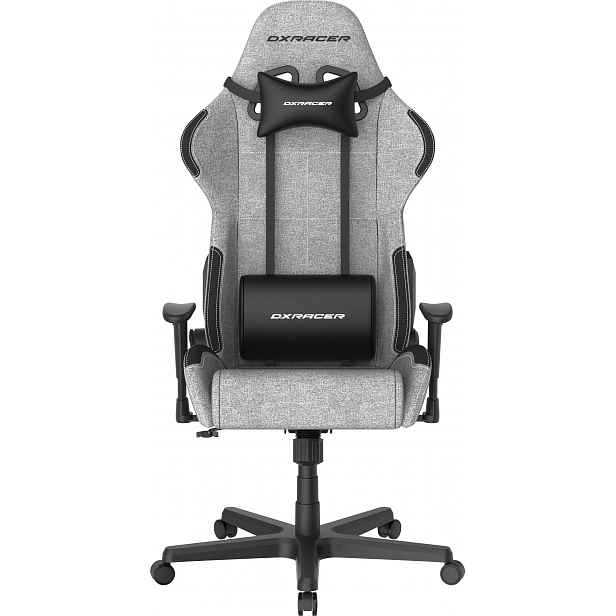 Herní židle DXRacer FORMULA šedo-černá, látková