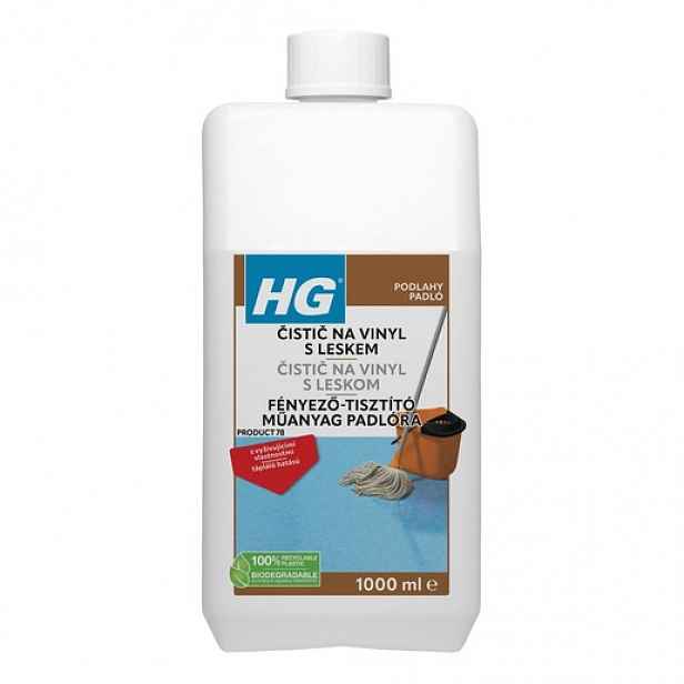HG HG vyživující čistič s leskem pro podlahy z umělých materiálů HGCLVL