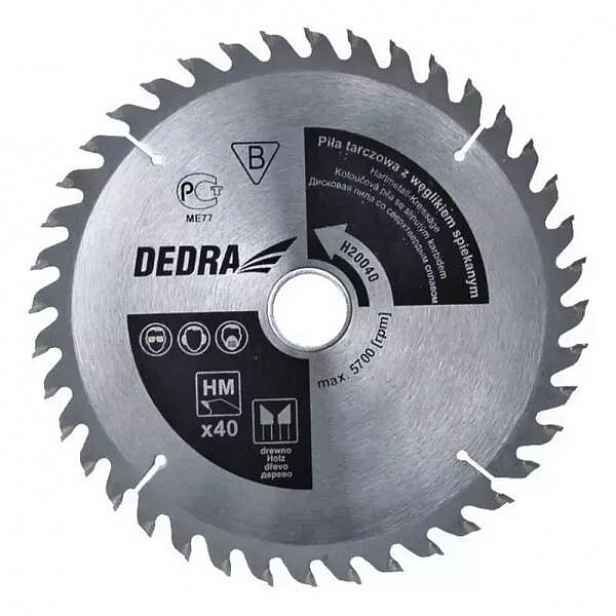 Kotoučová pila na řezání dřeva 80z 300x30 mm Dedra H30080