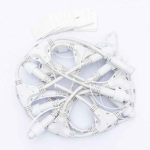 Easy Fix T rozbočovač, 11 výstupů, bílý, IP67