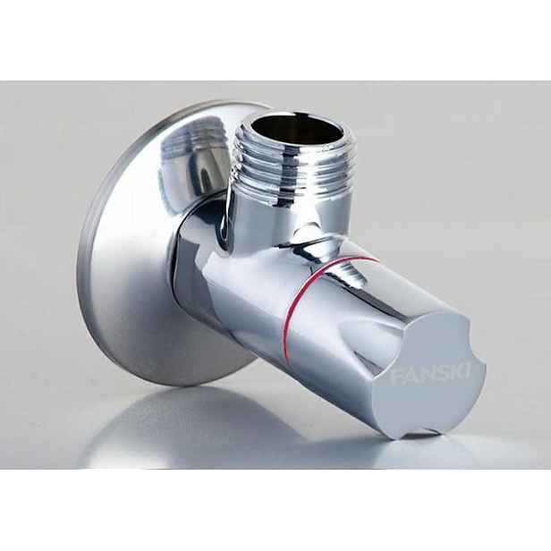 Fanski FA2760-AP004-T Rohový keramický ventil 1/2" x 3/8" červené značení