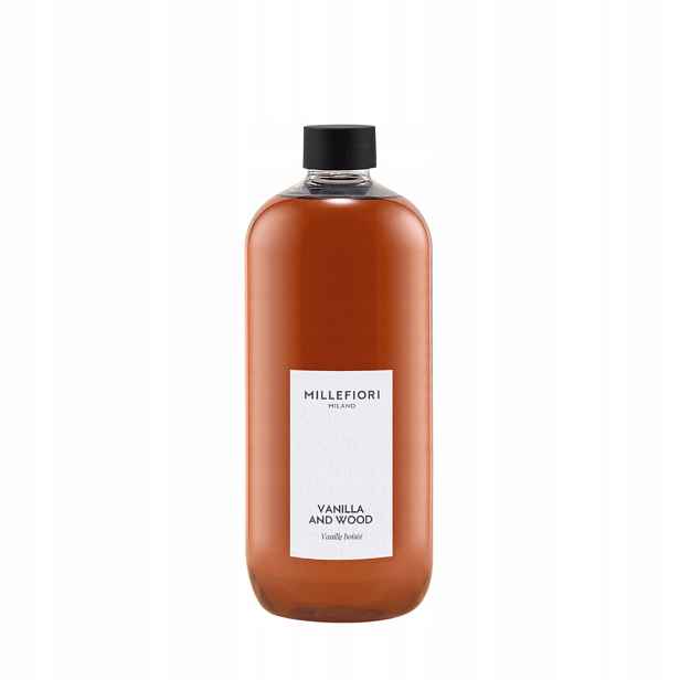 Náhradní náplň do difuzéru Millefiori Milano 500 ml Vanilla & Wood