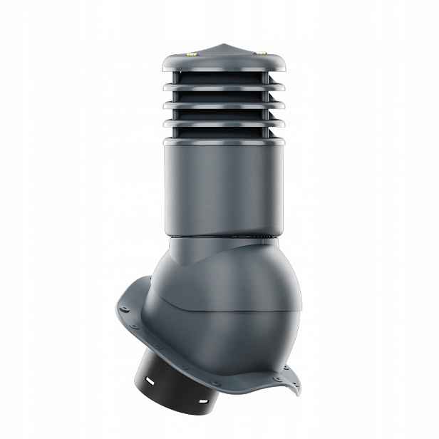 Větrací komín Smartline profil W 150 mm, zateplený, antracitový