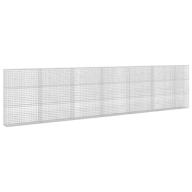 vidaXL Gabion s drátem 5 mm a síťkou 5x5 cm 650x30x150 cm