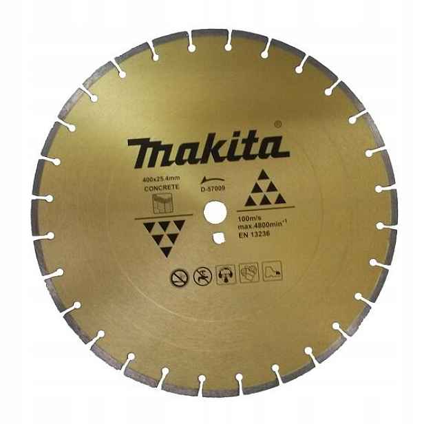 Makita D-57009 diamantový kotouč 400*25,4*7,5mm na beton
