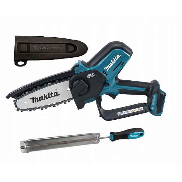Aku řetězová pila Makita DUC150Z01 18v pro řezání dřeva větví