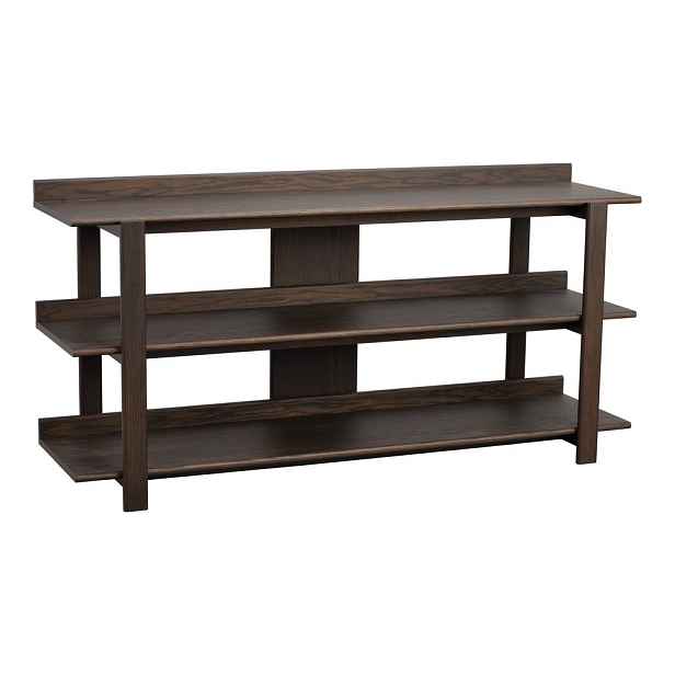 Konzolový stolek s deskou v dubovém dekoru v tmavě přírodní barvě 43x150 cm Kilian – Rowico