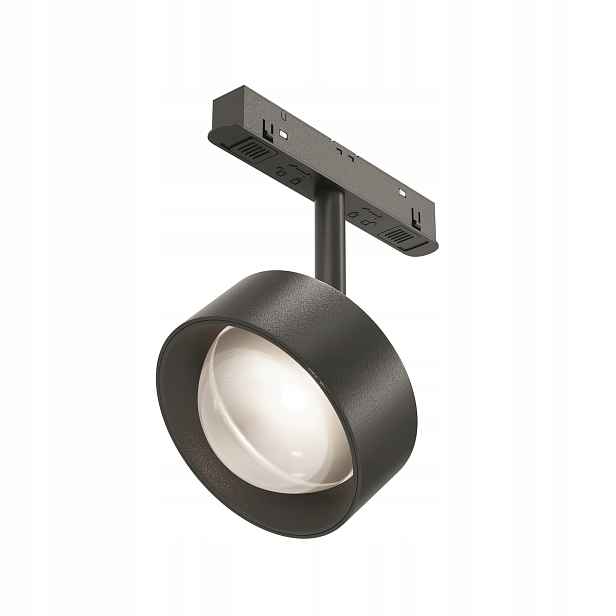 Maytoni Lens magnetický kolejnicový reflektor 48V Led 15W černý