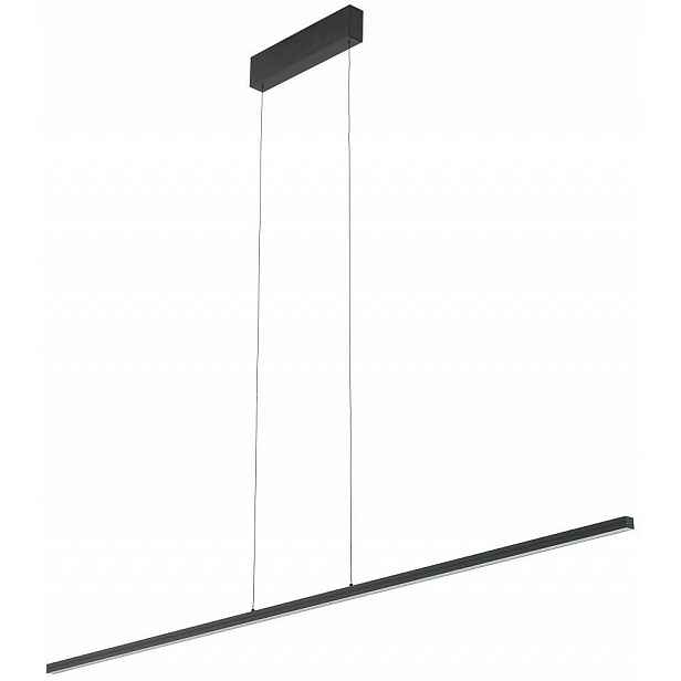 Závěsná lampa Bar Černá 21W Led 3000K 120 cm Stropní Svítidlo Pokoj Obývací pokoj Dům