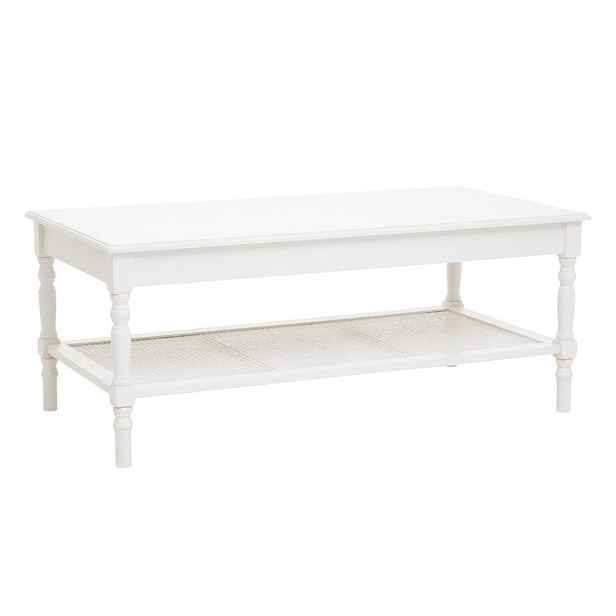 Bílý konferenční stolek 60x120 cm Heritage – Premier Housewares