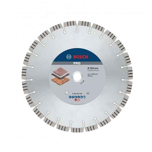 Bosch - Diamantový řezný kotouč na kámen 350x20/25,4 mm 2608602648