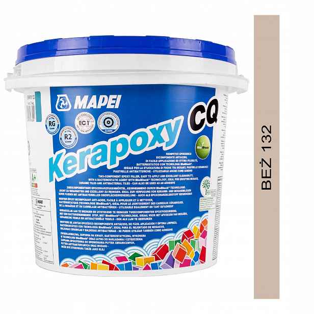 Epoxidová spárovací hmota Mapei Kerapoxy Cq 3kg barva 132 béžová