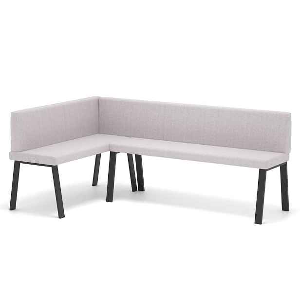 Idohome ROHOVÁ LAVICE MONO Y levá tkanina hladká, 142/196 cm, béžová