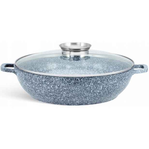 Velký nízký Hrnec 32 cm Aroma Knob Zilner