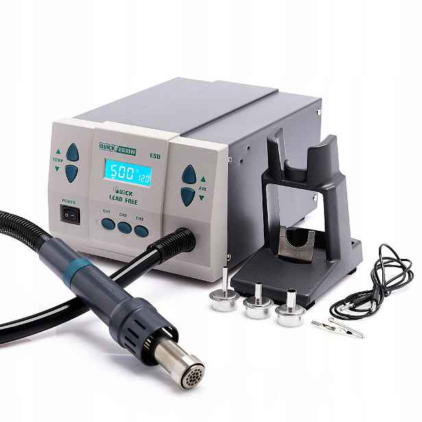 Pájecí stanice Hot Air Quick 861DW Esd 1000 W 3 trysky