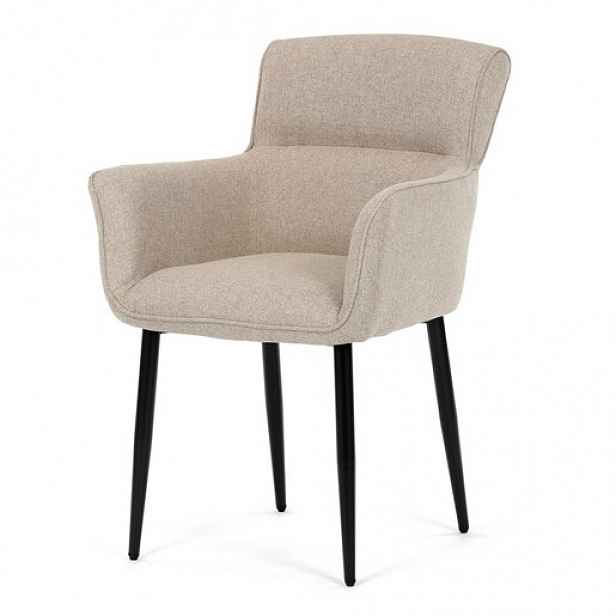 Jídelní židle Autronic béžová látka DCH-J2159 CRM2