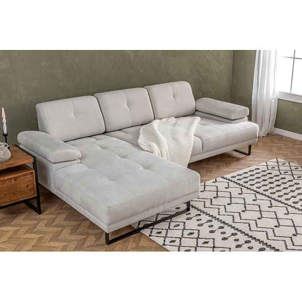 Rohová sedací souprava Mustang Large Left - Beige