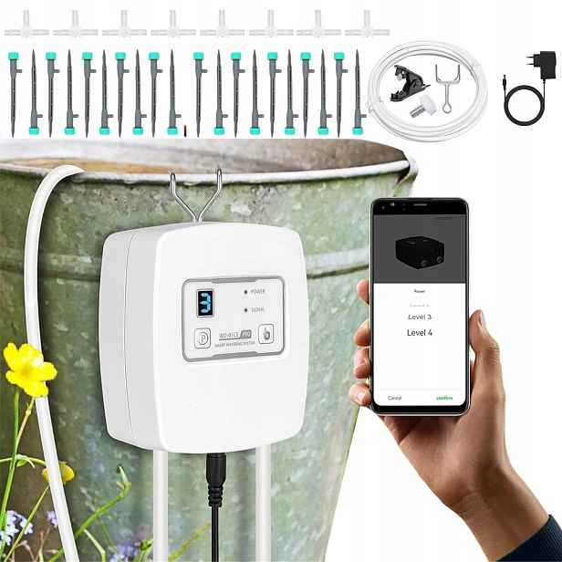 Automatický Zavlažovací Systém Pro Rostliny V Květináčích, Sada Wifi
