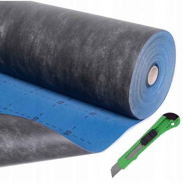 Membrána 180 g Silná Fólie Na Střechu 1,5 m x 15 m 22,5 m²