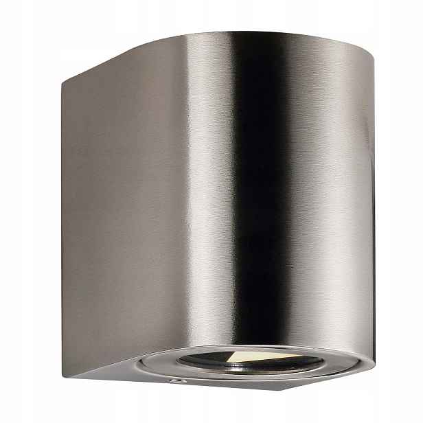 Nástěnné svítidlo Stříbrná Nerezová Ocel IP44 Integrovaná Led Canto Nordlux