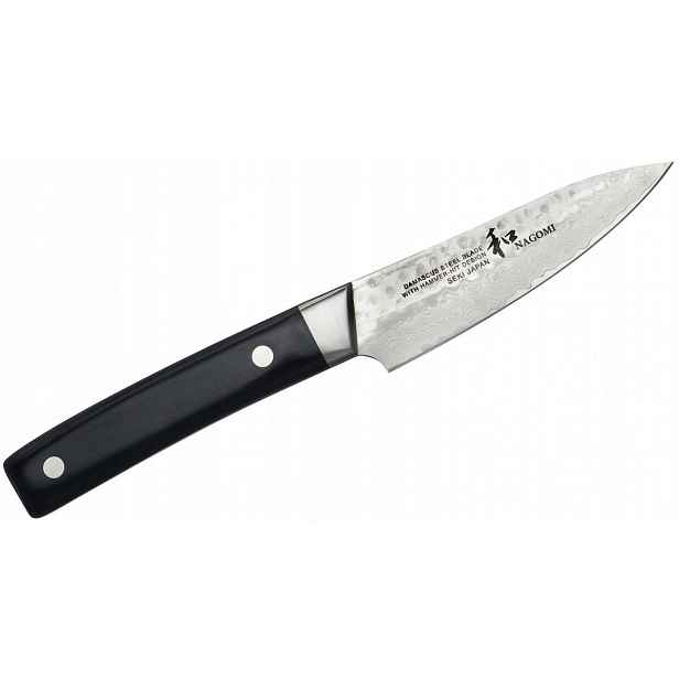 Nůž Na Loupání Nagomi Kuro 10 cm na krájení zeleniny a ovoce, ocelový