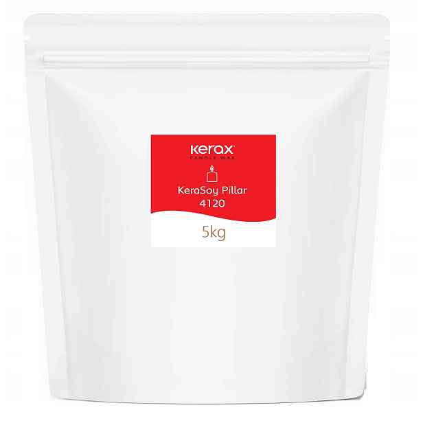 Vosk Pillar tvrdý pro volně stojící svíčky, přírodní pastilky, 5 kg