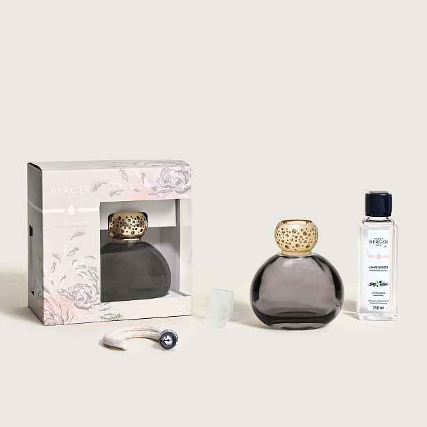 Sada Maison Berger katalytická lampa Ophelia Black esence 250 ml