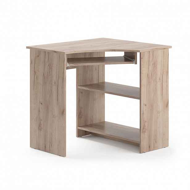 Vicco ROHOVÝ PSACÍ STŮL Odin Sonoma 83 x 76 cm