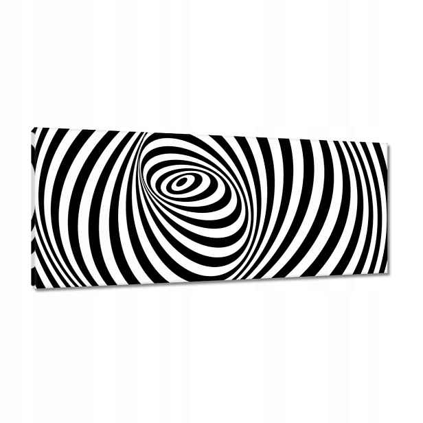 Obrazy 100x40 Abstrackja černobílá