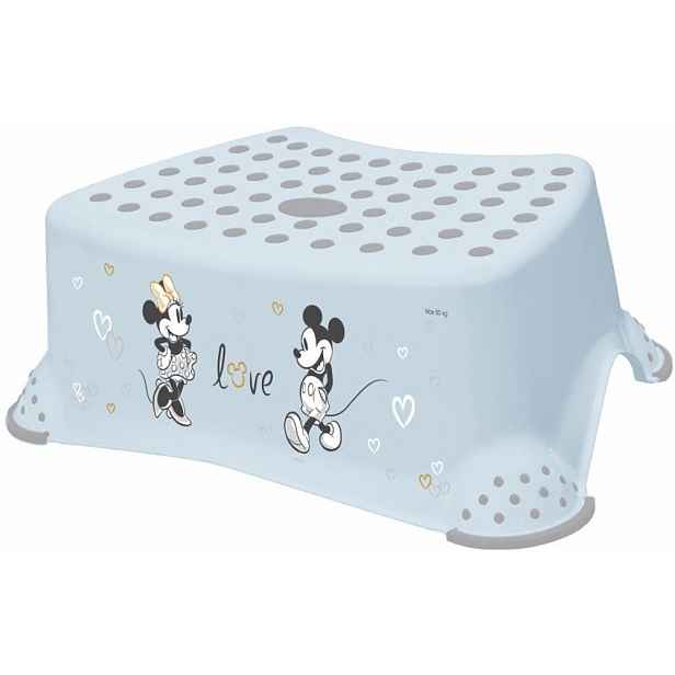 taburetka 40,5x28,5,v.14cm sever.modrá,MICKEY