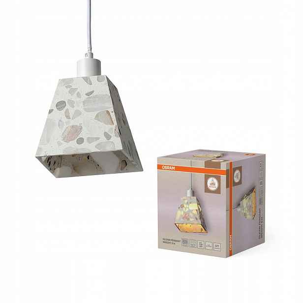 Závěsná stropní lampa E14 Dekorativní béžová Decor Osram