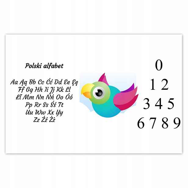 Plakáty 185x125 Abeceda Písmenka Děti