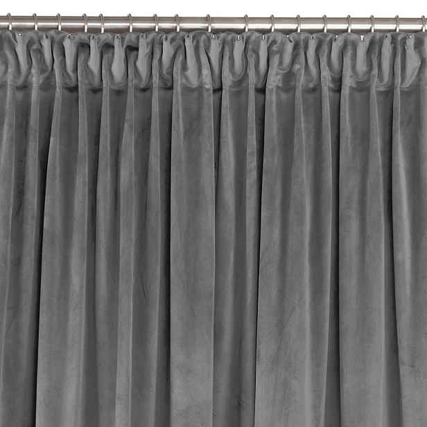 Filumi Závěs Homede Vila s řasící páskou Drak 7,5 cm grafitový, velikost 400x300
