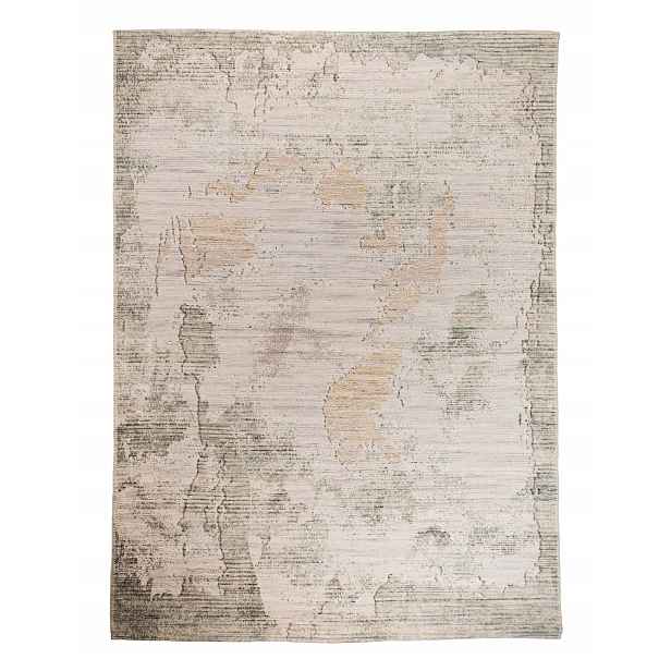 Koberec 120 x 180 cm Abstraktní vintage béžový, krémový