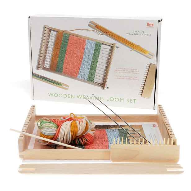 Kreativní sada Weaving Loom Set – Rex London