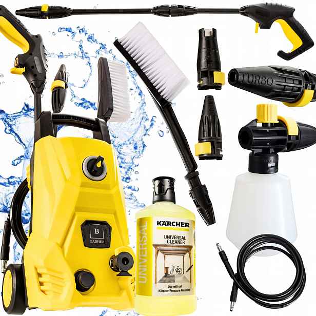 Tlaková Myčka Výkonná pumpa Premium Pro 1500W Kapalina Karcher Bonus
