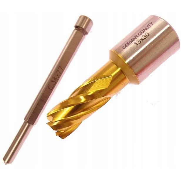 Vrták Trubkový Trepanační Fréz 13 mm 13 x 30 mm Hss-tin Pilot
