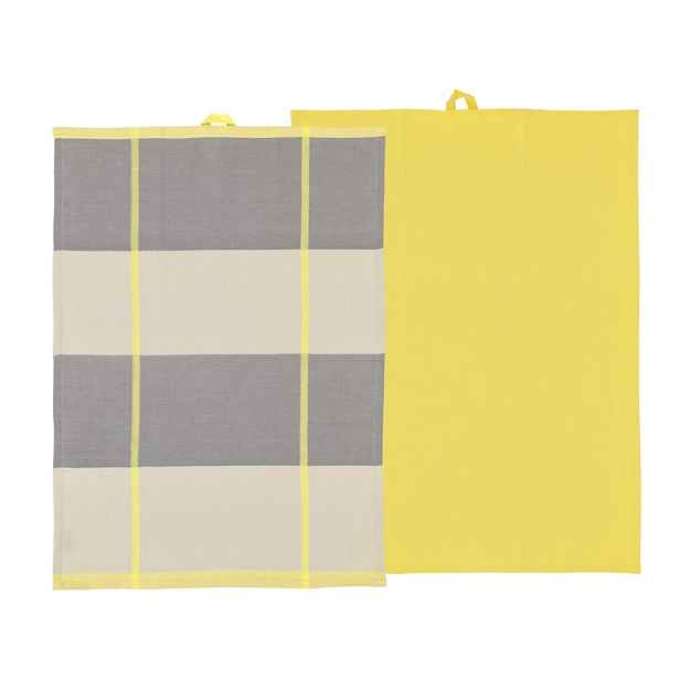 Bavlněné utěrky v sadě 2 ks 50x70 cm Blocks – Södahl