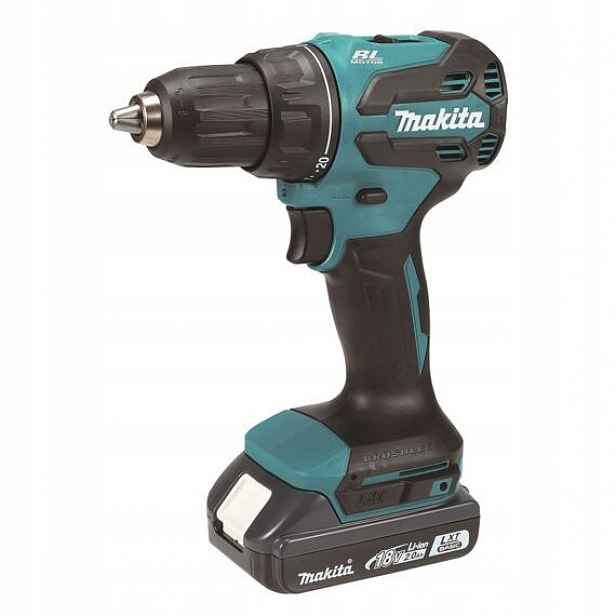 Makita DDF490WVE aku vrtačka 18V/2*2Ah Lxt Basic, 65Nm, 500-1900 ot./min