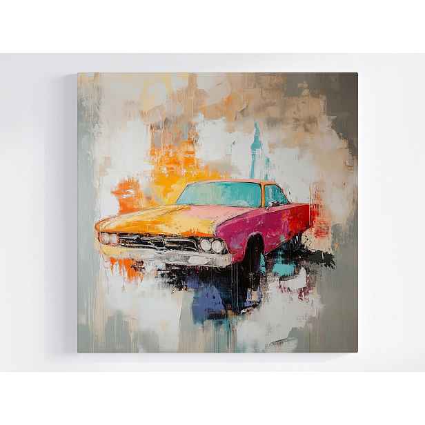 Obraz Na Plátně Canvas Grafika Auto Chevrolet Art Deco 50x50