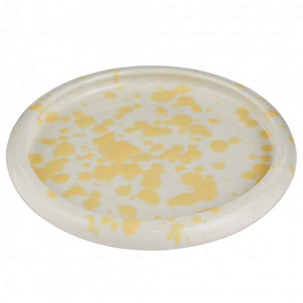 Butlers BOOGY SPLASH Talíř 12 cm - žlutá