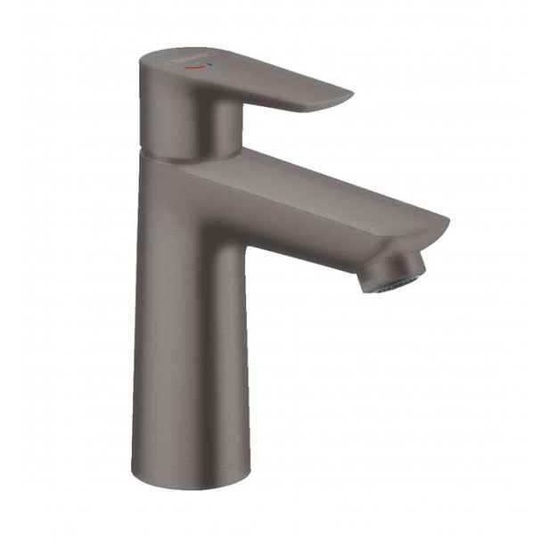 Hansgrohe Talis E - Umyvadlová baterie s výpustí, CoolStart, kartáčovaný černý chrom 71713340