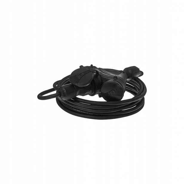 Prodlužovací Kabel 3 zásuvky IP54 16A 3x1,5 5 m Plastrol W-01167