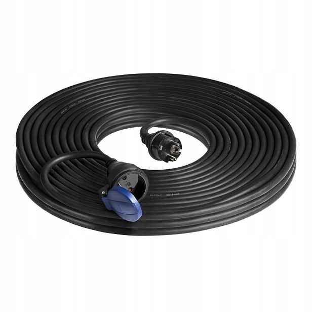 Prodlužovací Kabel IP44, 1x2P+Z 30 m, olejotěsný, 3x1,5 mm²