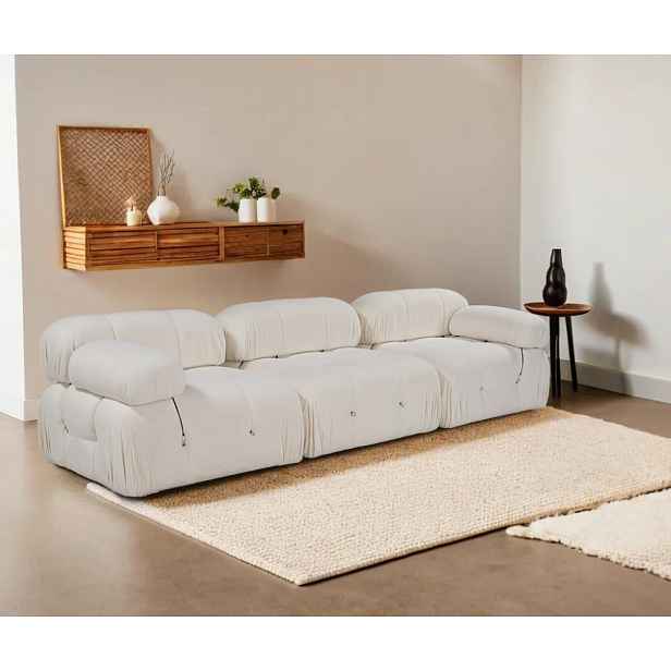 Trojmístná pohovka Bubble 3 Seater ( L1-O1-1R) V2 - Bouclette