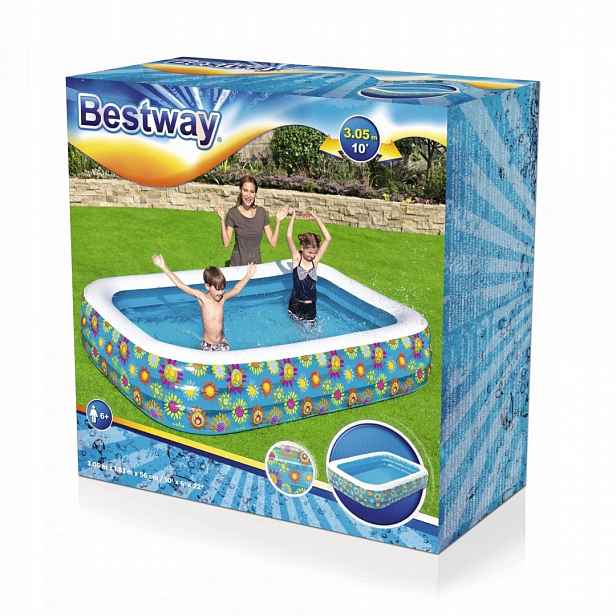 Velký Nafukovací Bazén Rodinný 305x183x56 cm 1161L Bestway 54121