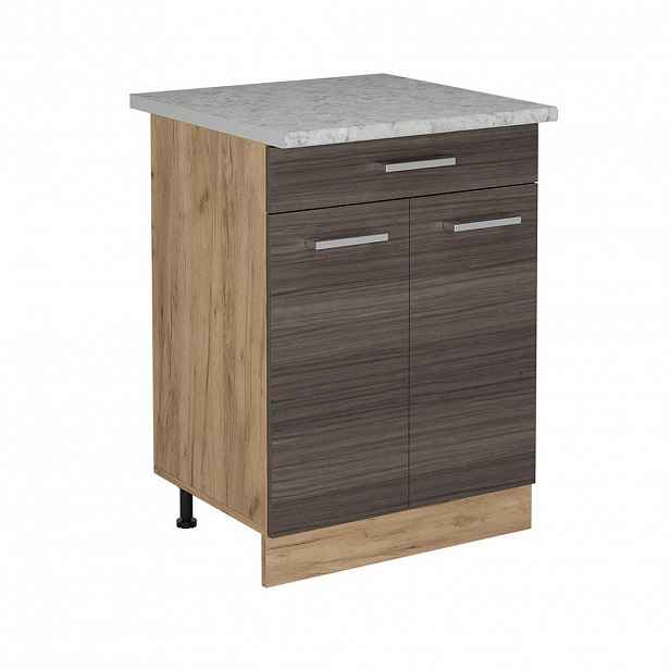 Vicco SPODNÍ SKŘÍŇKA KUCHYŇSKÉ LINKY R-Line Ušlechtilá šedá 60 cm PD Mramor
