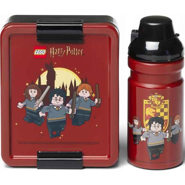 Dětský svačinový box s lahví 2 ks Harry Potter – LEGO®