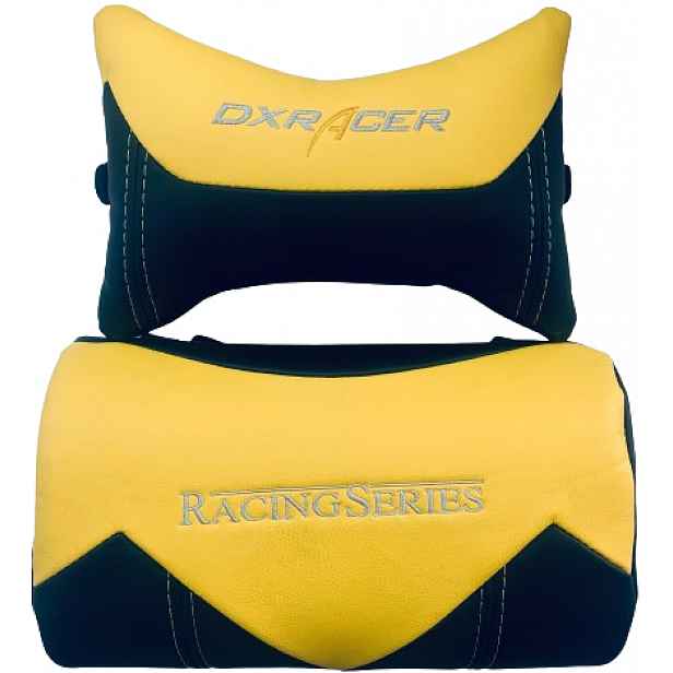 Sada polštářků DXRACER Racing černo-žlutá