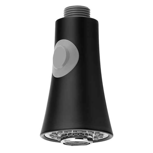 Sapho Výsuvná sprcha dřezové baterie 1/2", 2 režimy, černá mat